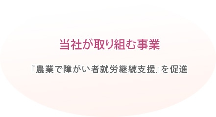 当社が取り組む事業